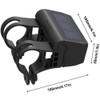 Bike Solar Powered Light Bike LED Headlight Flashing Light For