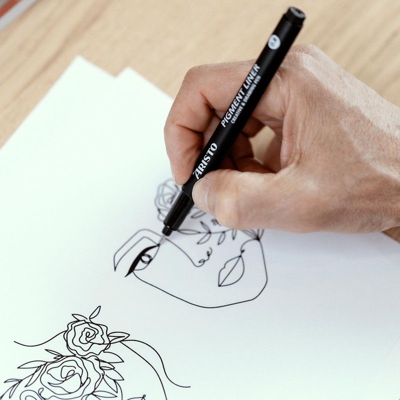 Pigmentliner Aristo Set 3 Pieces: 0.3.0.5.0.7 in Storage Box