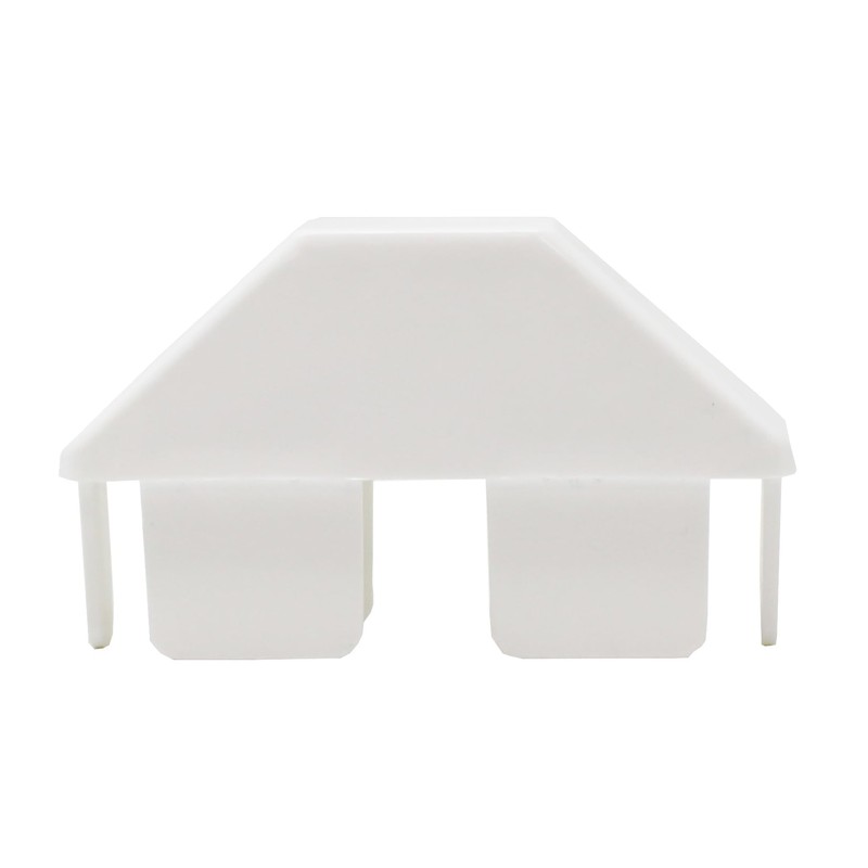 JSP Manufacturing Plastic 7/8"x 3" Dog Ear Style Vinyl Fencing