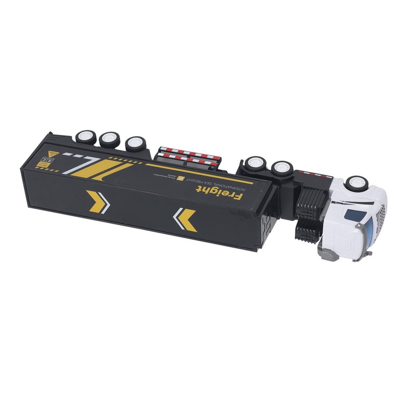 Container Truck Toy High Simulation Extended Carriage Container Trailer Model