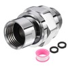 uxcell Shower Head Swivel Adapter Solid Brass Adjustable Shower Arm