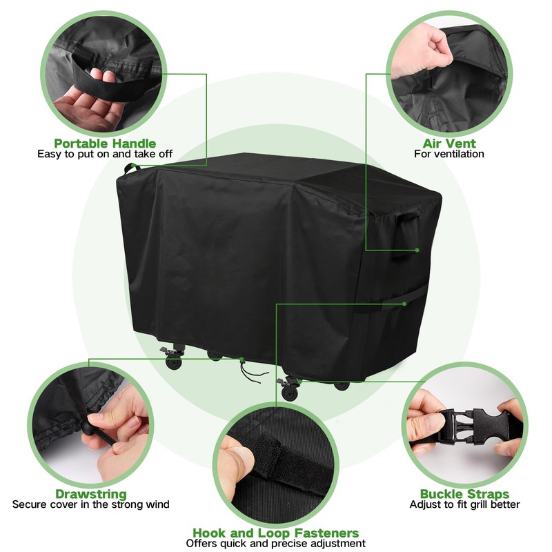 Jungda Grill Covers for Blackstone Model 2350 2401 22" Griddle,