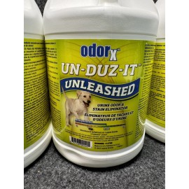 ODORx Un-Duz-It Unleashed Pet Urine Odor and Stain Eliminator Cleaner 1 Gallon