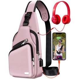 Waterproof Sling Bag Crossbody Backpack for Men Women Sling Backpack