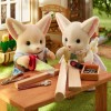 Calico Critters Sylvanian Ternurines Family Zorros Calico Critters 5696 *