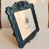 ZXT-parts 5x5 Picture Frame with Mat 4x4. Square Black &