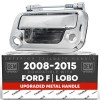 T1A Tailgate Handle for Ford F-Series, Lobo - Chrome, w/