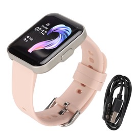 E21 Smartwatch Sports Tracking Fitness Watch Pedometer Sleep Monitor with 1.69 Inch IPS Color Screen Pink