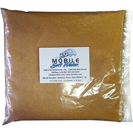 Mobile-Soft-Water Softener Resin(Cation) Ion-Exchange 0.1 Cubic Foot - 5.1 pounds / 2.31 Kgr