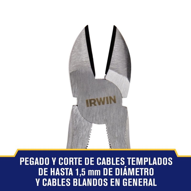 Irwin 10505493 Visegrip Diagonal Cutter, 150mm
