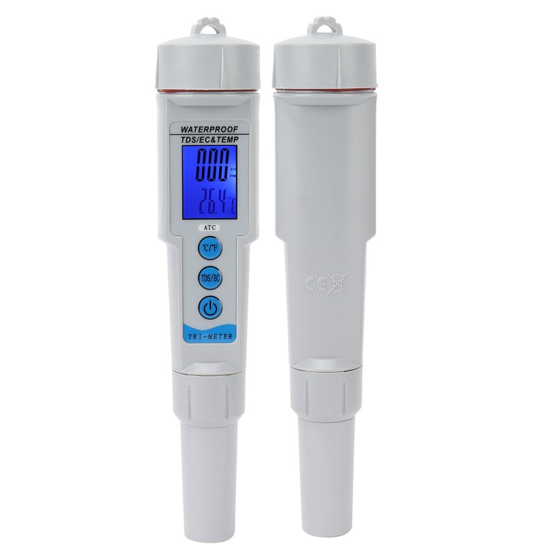 Water Quality Analyzer EC/TDS Monitor Conductivity Meter for Drinking Water