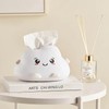 AIMALL Cute Cloud Shaped Plastic Tissue Box 8"x6"x5" Creative Cartoon