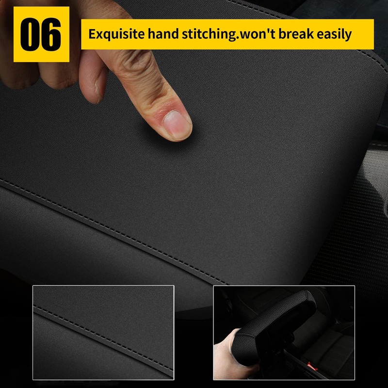 AOMSAZTO Neoprene Armrest Covers for 2015-2019 Hyundai Sonata