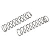 sourcingmap Compression Spring,304 Stainless Steel,4mm OD,0.4mm Wire Size,20mm Free Length,Silver