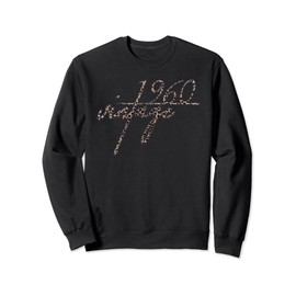 63th Birthday Gift Idea. Vintage 1960 Leopard Print Sweatshirt