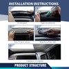 PIT66 TPE Dash Cover Cap Dashboard Panel Beige Compatible with