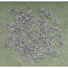 Ruwado 50 Pcs Clover Charms 1.5 x 1 x 0.2
