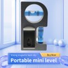 Solid aluminum alloy Mini level ruler portable mini level bubble