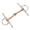 Horse Full Cheek Snaffle Stainless Steel Ring Snaffle Bit for