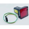 bubulu Hitch Member Cover with 12V LED Built-in Tail Light