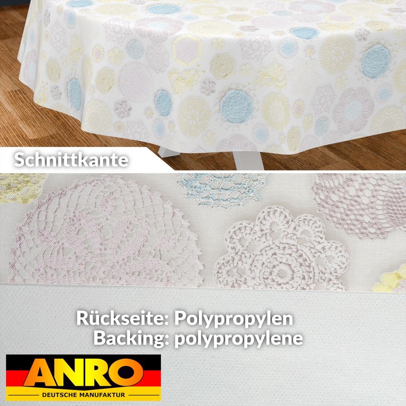 Oilcloth Tablecloth Washable Oilcloth Garden Tablecloth Outdoor Indoor Oval 200