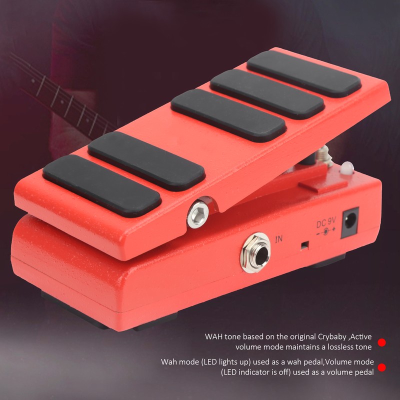 WahWah Pedal Volume Effect 2in1 Electric Guitar Parts Musical Instrument