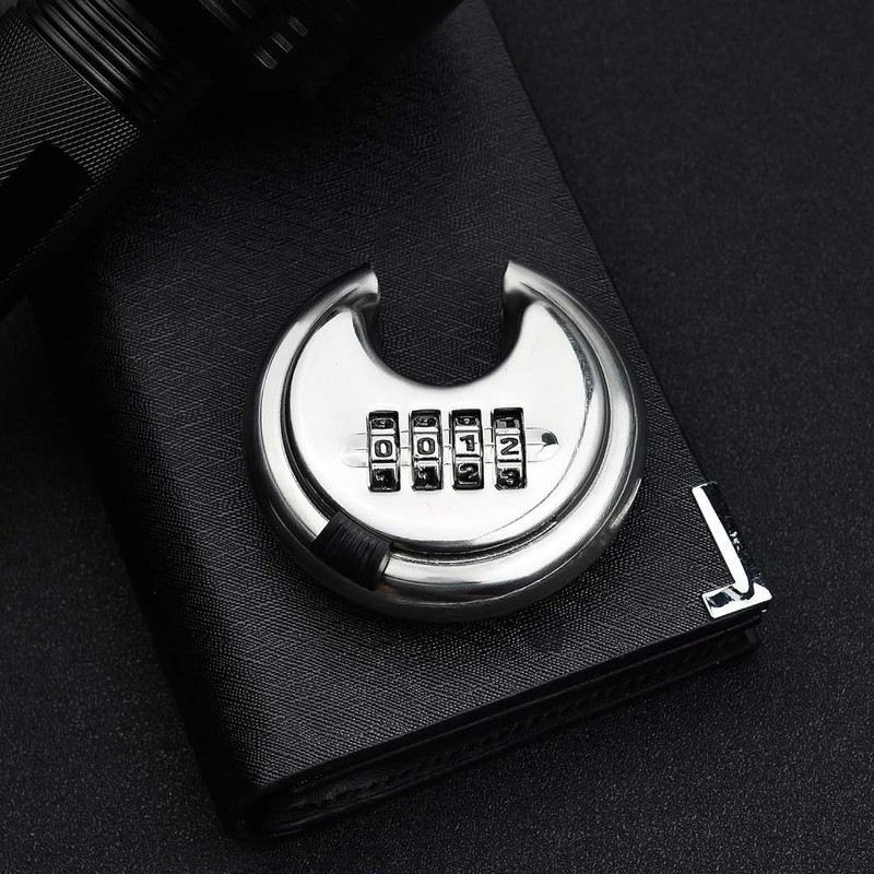 Fixinus Combination Lock Padlock with Combination Code Numbers 4 Digits