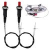 2 Set Propane Push Button Piezo Igniter,Firework Igniter,Grill Igniter Replacement,Bbq