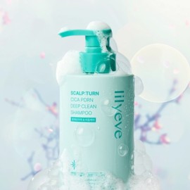 Lily Eve Olive Young Lillyive Scalpton Cica PDRN Deep Clean Shampoo 500g / 올리브영 릴리이브 스칼프턴 시카 PDRN 딥클린 샴푸 500g