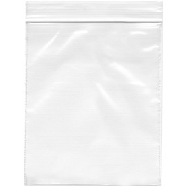 Plymor 3" x 4" (Pack of 100), 4 Mil Heavy Duty Zipper Reclosable Plastic Bags