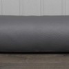 Classic Home Store Grey Leatherette Draught Excluder Faux Leather Boat