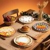 Fall Paper Plates-48Pcs 7“Thanksgiving Dessert Plates 4 Design Dinner Disposable