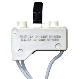 HQRP Dryer Door Switch Replacement for Whirlpool 3406107 WP3406107 AP312865 AP6008561 PS11741701 PS346704 3405100 3405101 3406100 3406101 3406109 Parts