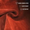 EULANGDE Premium Heat Resistant Leather Welding Cape Sleeve,Adjustable Cuffs, Adjustable