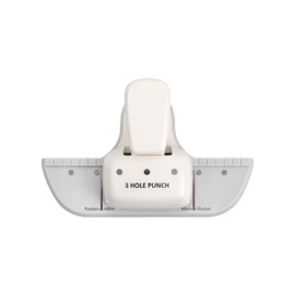 Bira Craft 3 Hole Punch, 4 Sheet Capacity, Mini/Pocket, Performance Guaranteed (3 Hole)