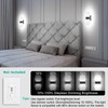 TRLIFE Dimmable Wall Sconces, Modern Wall Sconces Set of 2