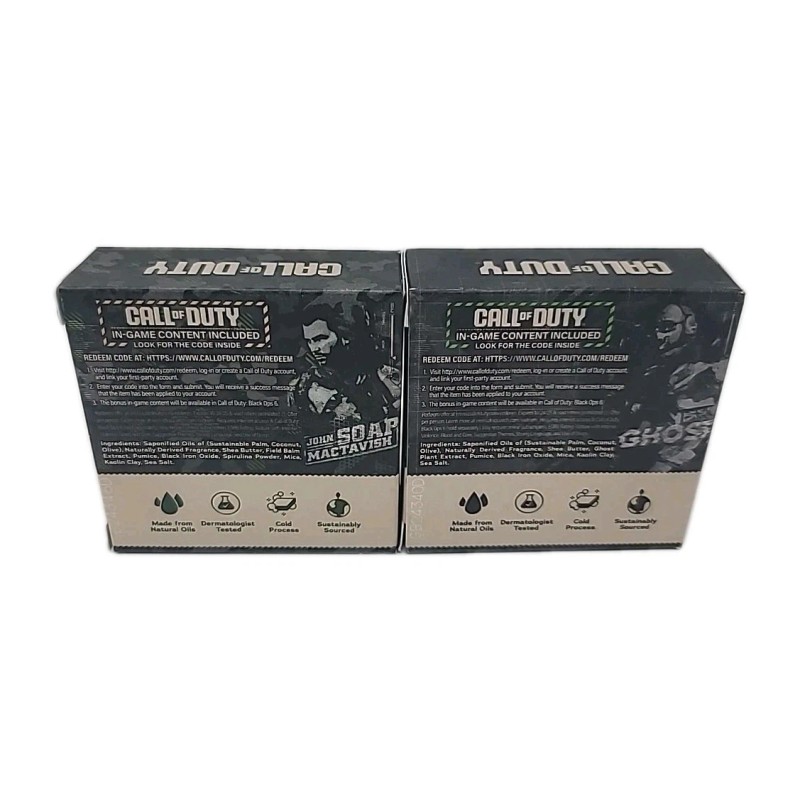 DR. Squatch Dr Squatch Soap 2 Pack Ghost Grit And