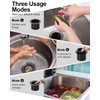BOTEMY Extended Garbage Disposal Basket Strainer Stopper, Deep 304 Stainless