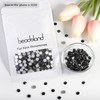 Beadsland 288 pieces flat back rhinestones, nail crystals rhinestones for
