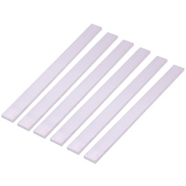 6 Pieces 1/4" (6mm) X 1"(25mm) Square Aluminum Flat BAR 12" Long .236"6061 General Purpose Plate,T6511 Solid New Mill Stock