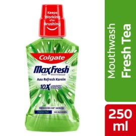 Colgate 2XColgate Maxfresh Antibacterial Mouthwash Fresh Tea USA Seller Expiry: 09/2027
