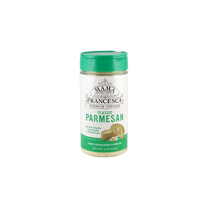 Mama Francesca Premium Classic Parmesan Cheese, 8 Ounce