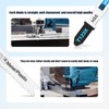 MUOZLOP 20pcsT123X Jigsaw Blades，10-21TPI Jig Saw Blades with Storage Case,T-Shank