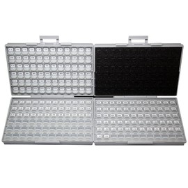 AideTek 0805 Size Surface Mount Resistor SMD SMT 170 Values, 100pc/value 5% Sample Resistor Kit Distributed in BOX-ALL-144 and BOX-ALL-72 Enclosure 10ohm to 1M Designer Kit Free Tweezers