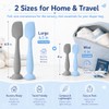 4-Pack Diaper Cream Spatula – Soft-Flex Silicone Butt Spatula for