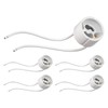 ledscom.de ledscom.de 5 Stck GU10 Fassung, Keramik, wei?, 230V AC,
