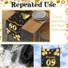 60th Birthday Table Runner, Black Gold Party Birthday Table RunnerTablecloth