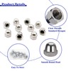 CiciIng M10 Stainless Steel, Pack of 10 DIN 1587 Cap