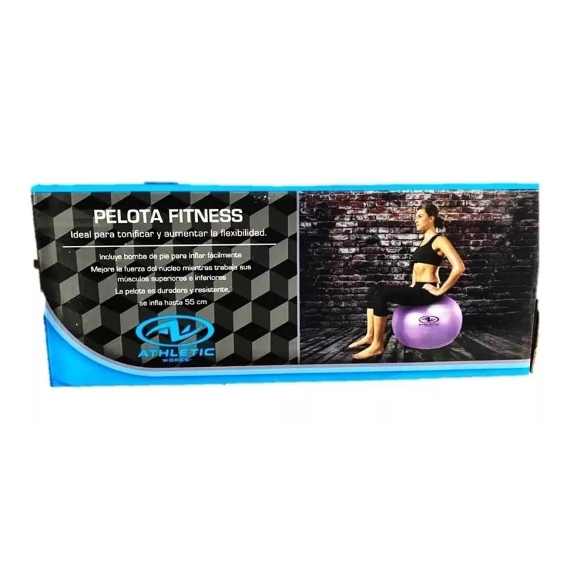 Athletic Works Pelota Fitness Entrenamiento Yoga Pilates 55cm