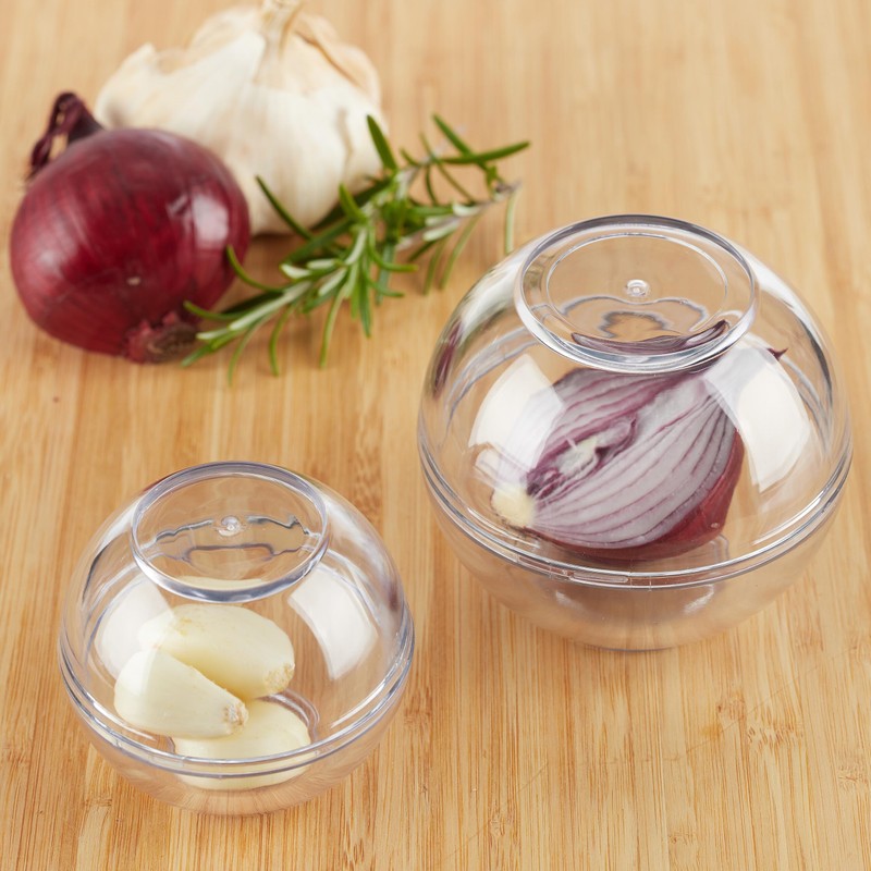 Relaxdays Food Storage Balls, Set of 6, Food Storage Containers